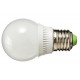 Żarówka E27 12 LED SMD 2835 Globe (Plastik) Zimna Biała 3,5W
